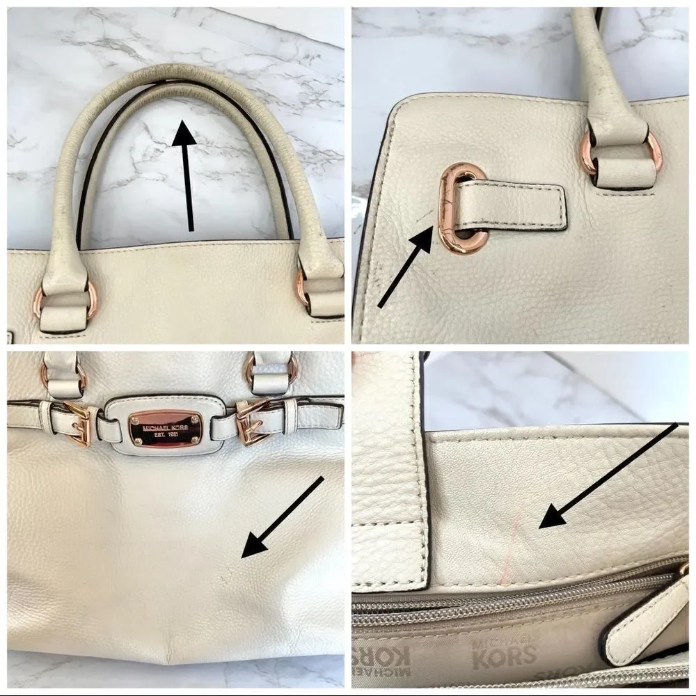 Michael‎ Kors Hamilton Maxi Tote with Rose Gold Hardware